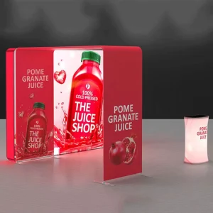 Easy Installation SEG Light Box Modular Stand Fabric Exhibition Portable Expo Booth Trade Show LED Booths Display Banner