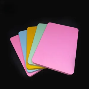 Easy Processing Fireproof 1-30mm Colorful 1220*2440mm 2mm 10mm Colored PVC Foam Board