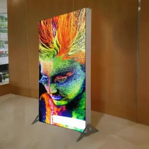 Easy Set up Freestand Double Sided 60mm Frames Advertising Light Box SEG Lightbox Fabric Lightbox with Advertising Display