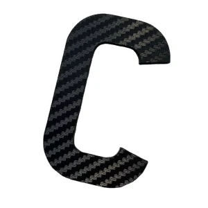 Eco-Friendly Acrylic Number Laser Cutting Customized Colors Shapes License Plate 3mm/2mm Thickness Customized