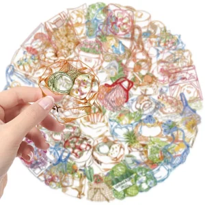 Eco Friendly Clear Transparent Self Adhesive Waterproof Vinyl Stickers for Product Packaging and Brand Labeling Stickers