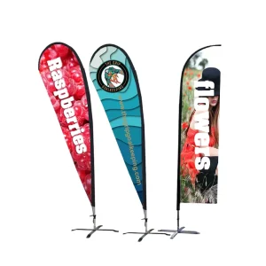 Eco Friendly Double Sided Print Outdoor Advertising Banner Custom Flag Banner for Exhibition Events