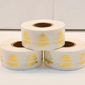 Eco Friendly Durable Waterproof Vinyl Adhesive Sticker Scratch Holographic Design Die Cut Custom Shapes UV Resistant Permanent
