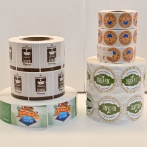 Eco Friendly Durable Waterproof Vinyl Self Adhesive Laminate Sticker with Die Cut Custom Shapes UV Resistant Permanent