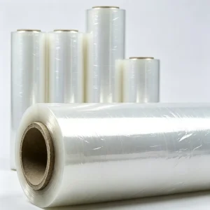 Eco Friendly Recyclable PVC Hand Stretch Film Food Grade Soft Lightweight Design Reduces Material Shipping Costs