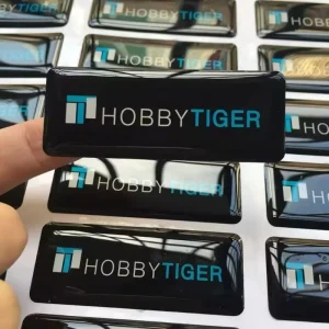 Eco Holographic Permanent Custom Vinyl Sticker Waterproof Oil Proof Heat Resistant Glossy Durable Adhesive Sticker