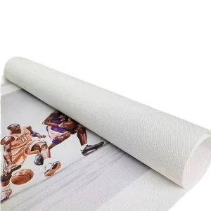 Eco Solvent Blank Printable Canvas Cotton Roll Inkjet With Waterbased Pigment Ink