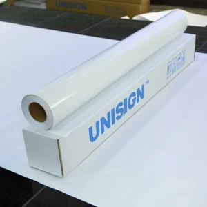 Eco Solvent Glossy Matte White Vinyl PVC Self Adhesive Vinyl Digital Printing Sticker Roll