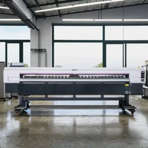 Eco Solvent Inkjet Printer I3200 for Outdoor Label Card Bill Printing Flex Banner Sticker Vinyl Tube Roll to Roll