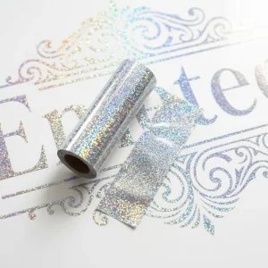 Eco-friendly High Quality ISO Certified Holographic Lamination Film Foil Rolls 12-25 Micron Customizable Colors Paper