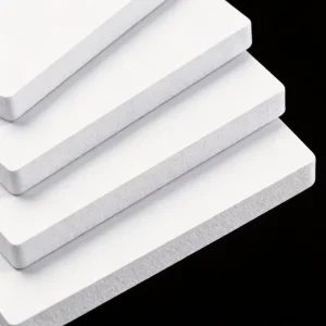 Eco-friendly Material Double-sided Custom Logo Advertising Sheet Waterproof White PVC Free Foam for Display and Prop