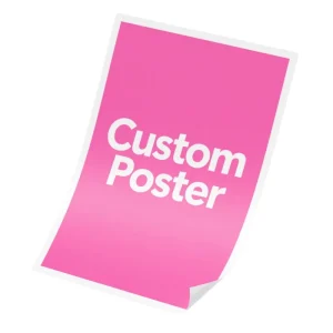 Eco friendly PP Digital Printed Poster Advertising Promotion Indoor Outdoor Full Size Customization Custom Color Durable Finish