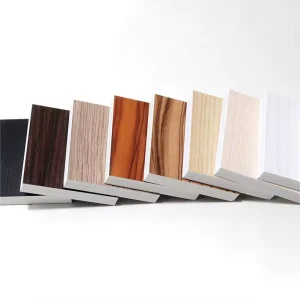 Eco-friendly PVC Foam Board with Wood Grain Pattern and Laminated Surface