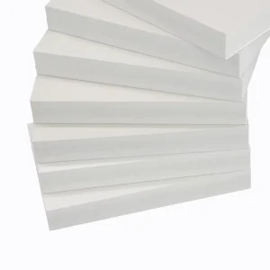 Eco-friendly Waterproof Fireproof High Density Rigid Expanded PVC Foam Board Sheet 100% Recyclable for CNC Cutting & Sign Boards