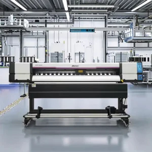 Eco-solvent Inkjet Printer for Flex Roll-to-Roll Card and Tube Printer 1.8M