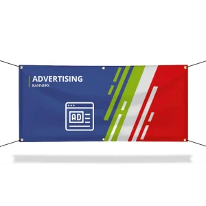 Ecofriendly Promotional Custom Vinyl Banner Wall Hanging Advertisement Banner with Custom Low MOQ