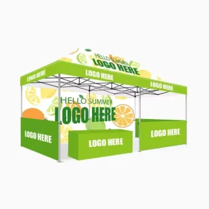 Economic Folding Pop up Canopy Tent Custom Printed Advertising Sign Trade Exhibition Tent