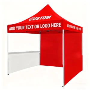 Economic Folding Pop up Canopy Tent Custom Printed Advertising Sign Trade Exhibition Tent