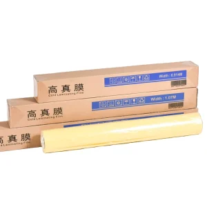 Economic Glossy Matt Cold Lamination Film Pvc Lamination Film Roll
