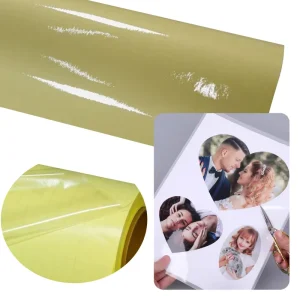 Economical Glossy Finish Transparent PVC Self Adhesive Vinyl Cold Lamination Film UV Water Resistant Durable Outdoor Signage