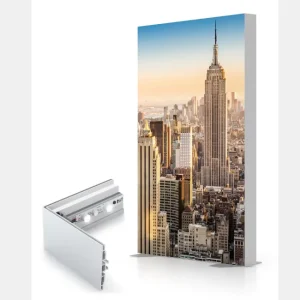 Economy LED Double Sided Light Box SEG Fabric Free Standing Lightboxes Fabric Light Box Display LED Light Box
