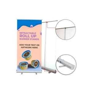 Economy Roll up Banner Stand Aluminum Stand Roll up Banner for Advertising Display
