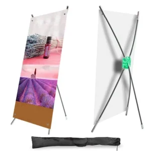 Economy X Banner Stand Portable Indoor Advertising Display