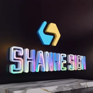 Electronic Signs for Mall Metal Neon Sign for Indoor Store LED Letters for Outdoor Channel Acrylic Metal Neon Sign