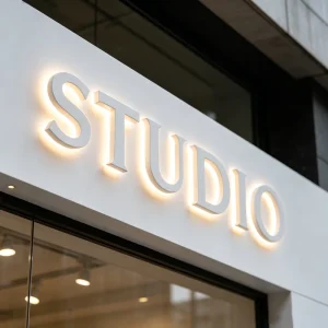 Elegant Red Matte Eco friendly CE Certified Indoor Outdoor Advertising LED Backlit Signs LED Strips 6000K Warm Yellow Side Bar