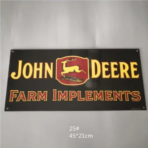 Enamel Metal Sign Custom Metal Plate Advertising Board