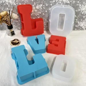 English Alphabet Letter Mold Silicone Mold for Resin Casting Capital Letter Mold Silicon Mold for Resin Craft