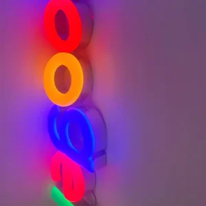Epoxy Resin 3D Letter Outdoor Resin Name LED Channel Letter Signs Illuminated Board Signage for Company Shop Sign