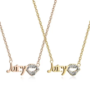 European and American Fashion Jewelry Women’s 316L Titanium Steel Necklace Temperament Bone Chain Jewelry