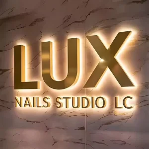 Exclusive Foreign Trade Fine Craftsmanship Outdoor Backlit LED Company Background Indoor Storefront Sign