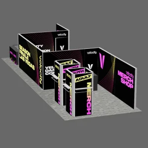 Exhibition Booth Backlit Film Modular Aluminum Frame Push Fit Assembly High Brightness for Light Box