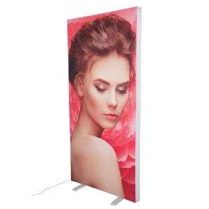 Exhibition SEG Light Box Sign With LED Lights and Tension Fabric for Exhibition