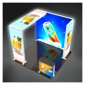 Exhibition Stands Lighting Boxes For Advertising Exhibition Booth Portable Illuminated SEG Portable Backwall Lightbox