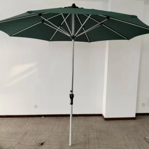 Extra Large Manual Promotional Rain Waterproof Strong Unbreakable Garden Sunshade Advertising Beach Umbrella Logo Printing 270cm