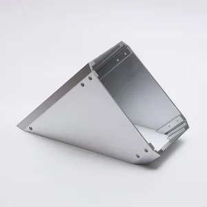 Extruded Aluminum Air Duct Deflector Frame Corrosion Resistant Aluminium Profile Column Support for HVAC Cabinet