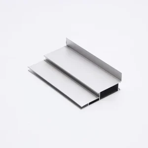 Extruded Aluminum Wall Panel Trim Anodized Aluminium Corner Transition Strip Wall Board Border Joint Profile