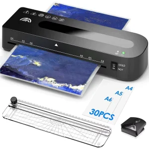 FN333 Automatic Laminating Fast Warm up Hot Cold A4 Office Laminator Film Machine