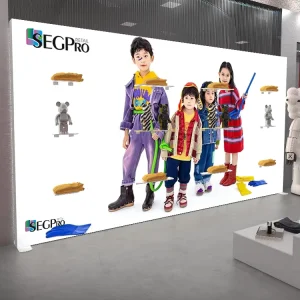 Fabric Advertising Light Box for Retail Stores Fabric Advertising Light Box Event SEG Backlit Displays