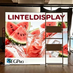 Fabric Advertising Light Boxes Seg Light Box Exhibition Booth Modular Pvc Display Booth Seg Light Box