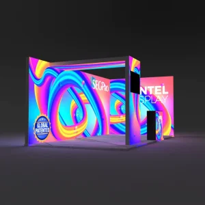 Fabric Light Box SEG Exhibition Light Box PVC Frameless Light Box Trade Show Light Box Modular Portable Event Booth