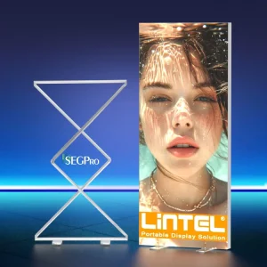 Fabric Lightbox Frame Light Box Fabric Display Folding Pop Up Light Box Tradeshow Booth Frameless Fabric Light Box