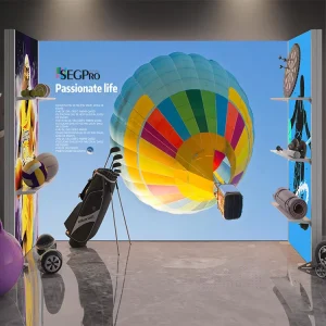 Fabric Lightboxes Portable Exhibition Booth Modular Light Box Exhibition Stand Trade Show Display Stands Backlit