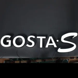 Face-lit LED Channel Letter Sign IP65 Waterproof for Outdoor Building