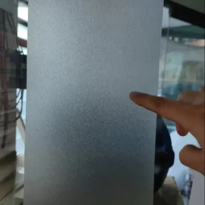 Factory 1.52*30m 50m 60m Size Customized Glue Adhesive Sparkle Frosted Window Film for Pricacy and Decoration