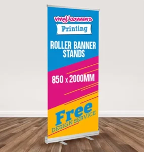 Factory Aluminum Roll Up Banner Stand 80, 85 X 200 Cm With Carrying Bag