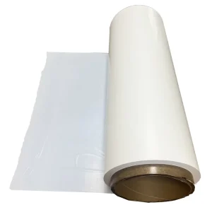 Factory BOPP Hot Laminating Matte Synthetic White Pearlized Film Roll for Facial Facemask and Cosmetic Production